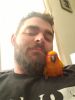 Sun conure with cage well trained