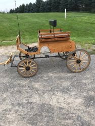 Miniature Horse/Pony Back-to-Back Trap Carriage