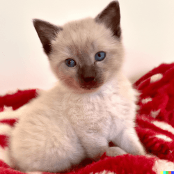 Male Siamese kitten