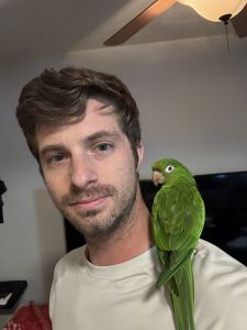 Clay, 4 y/o White Eyed Conure